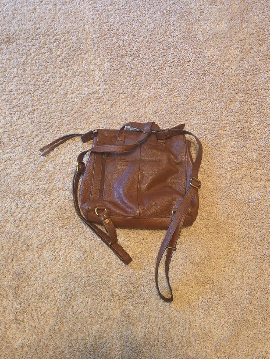 Fossil Chestnut Brown Backpack main image 5